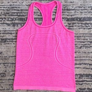 Lululemon Swiftly Tech Racerback Tank Top Pink Size 8